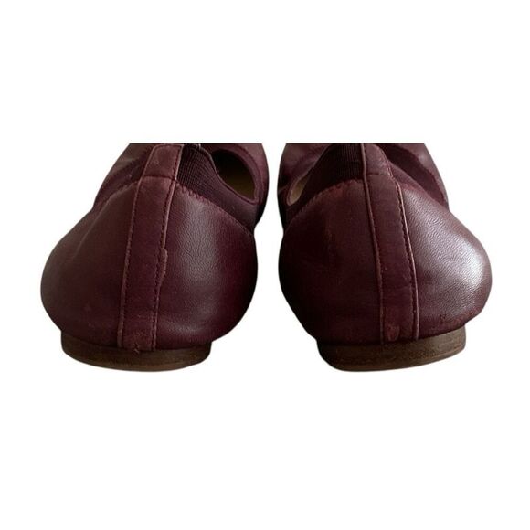 Tory Burch Bordeaux Caroline’s Flats, Ballet Flats.  9.5 - Picture 5 of 11